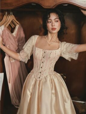 NEW LaceMade Honey Symphony Corset Top
